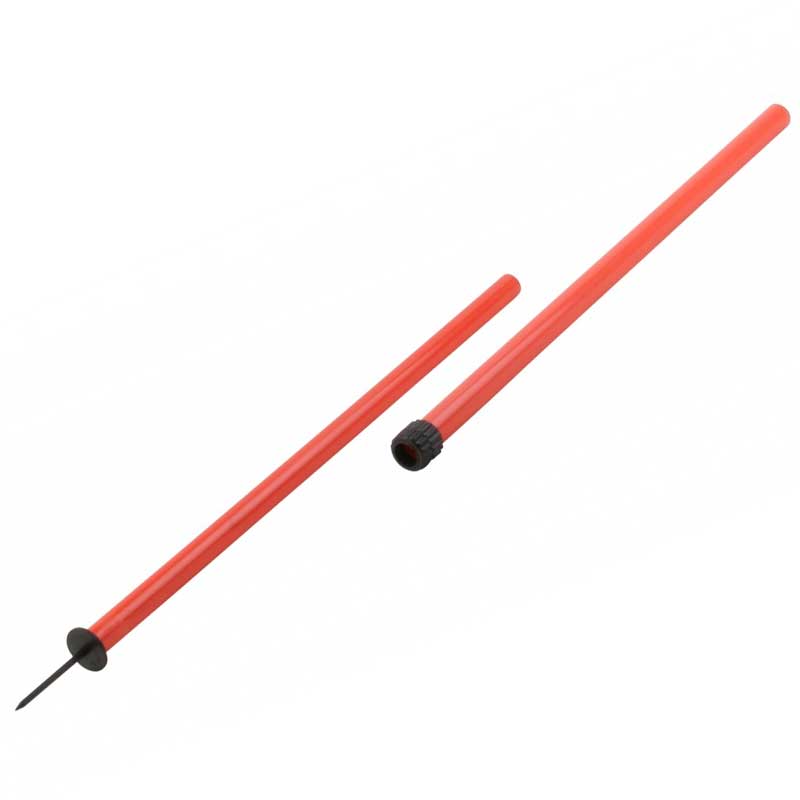 sportandmore set van 8 telescoop slalom poles 150cm in rood at sportandmore.nl 3